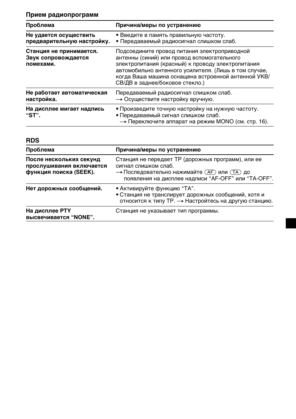 Sony CDX-C5000R User Manual | Page 149 / 150