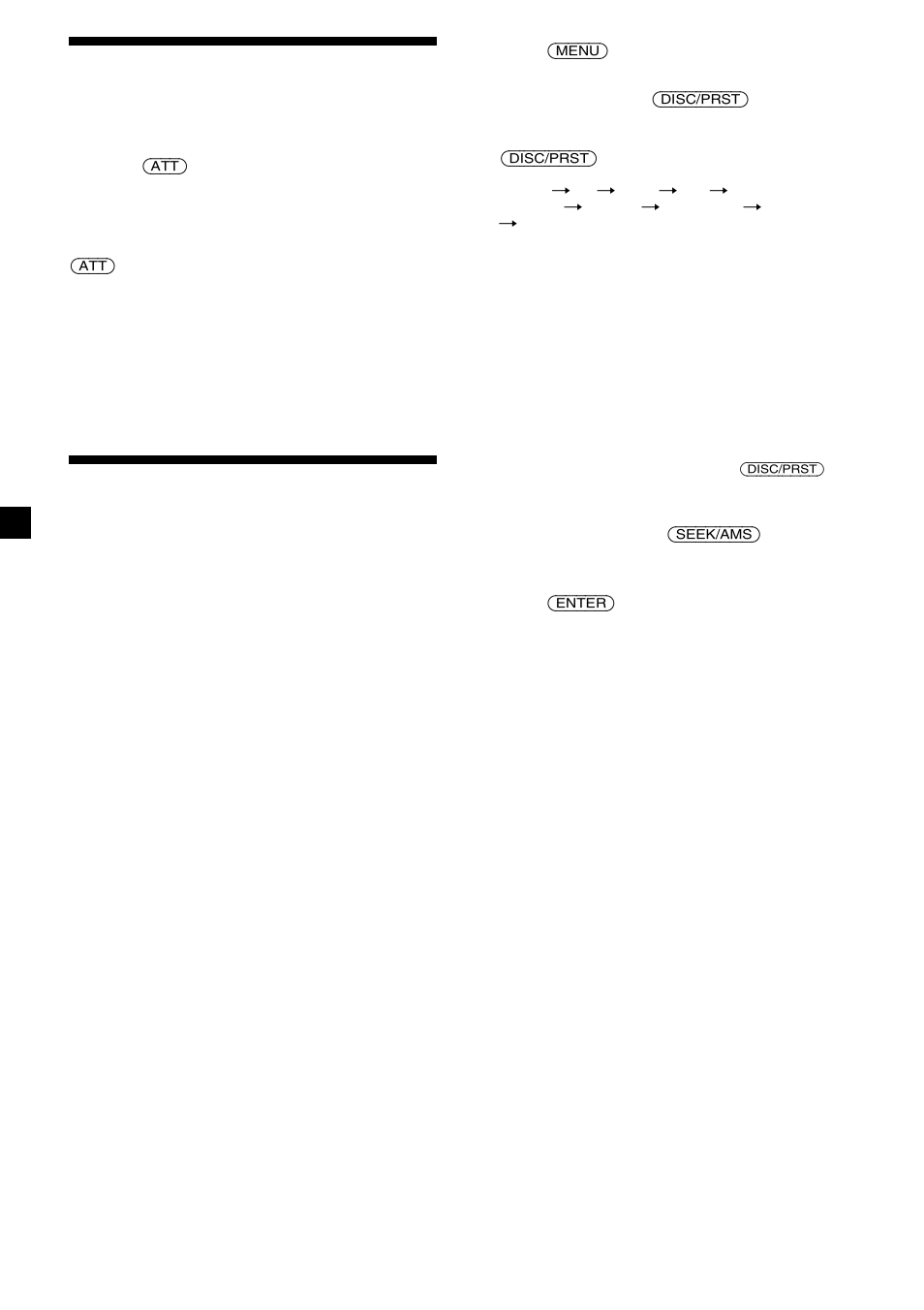 24 attenuating the sound, Changing the sound and display settings | Sony CDX-C5000R User Manual | Page 24 / 150