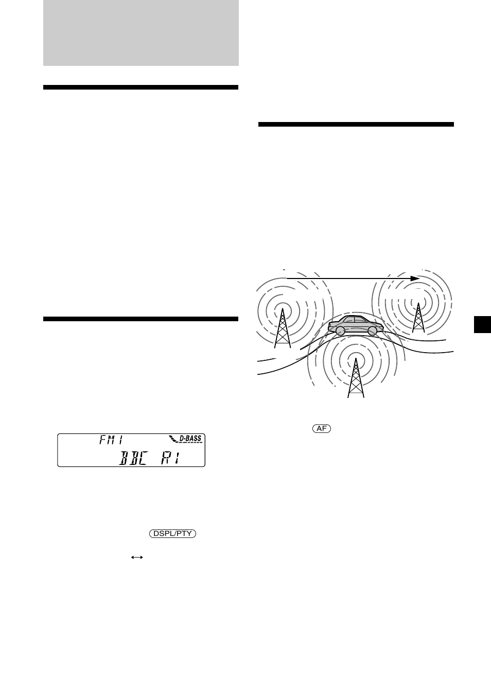 Översikt av rds- funktionen, Visa kanalnamnet, Ställa in samma program automatiskt | Sony CDX-C5000R User Manual | Page 77 / 150