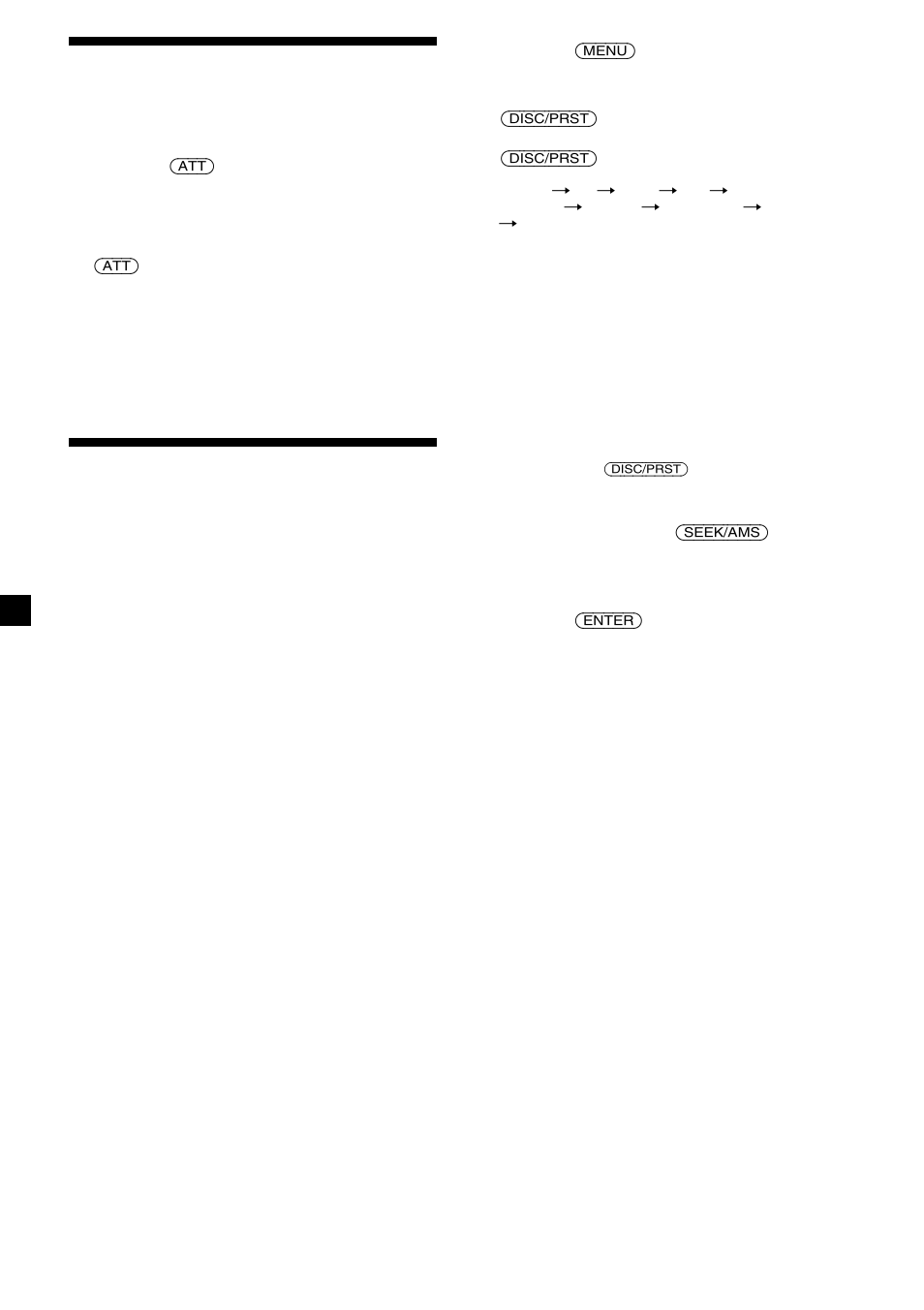 24 snabbdämpa ljudet, Ändra ljud- och teckeninställningarna | Sony CDX-C5000R User Manual | Page 84 / 150