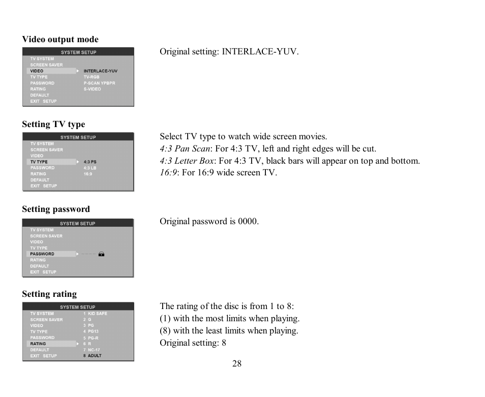 Hyundai H-CMD7074 User Manual | Page 28 / 75