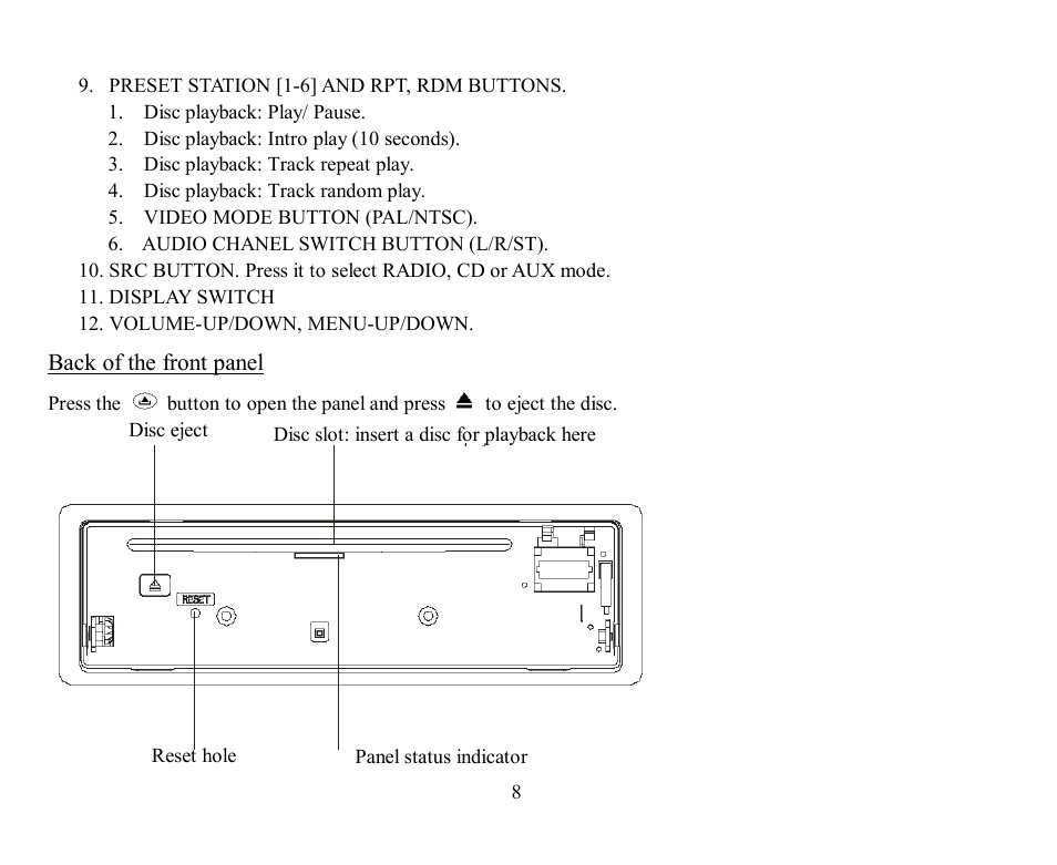 Hyundai H-CMD7074 User Manual | Page 8 / 75