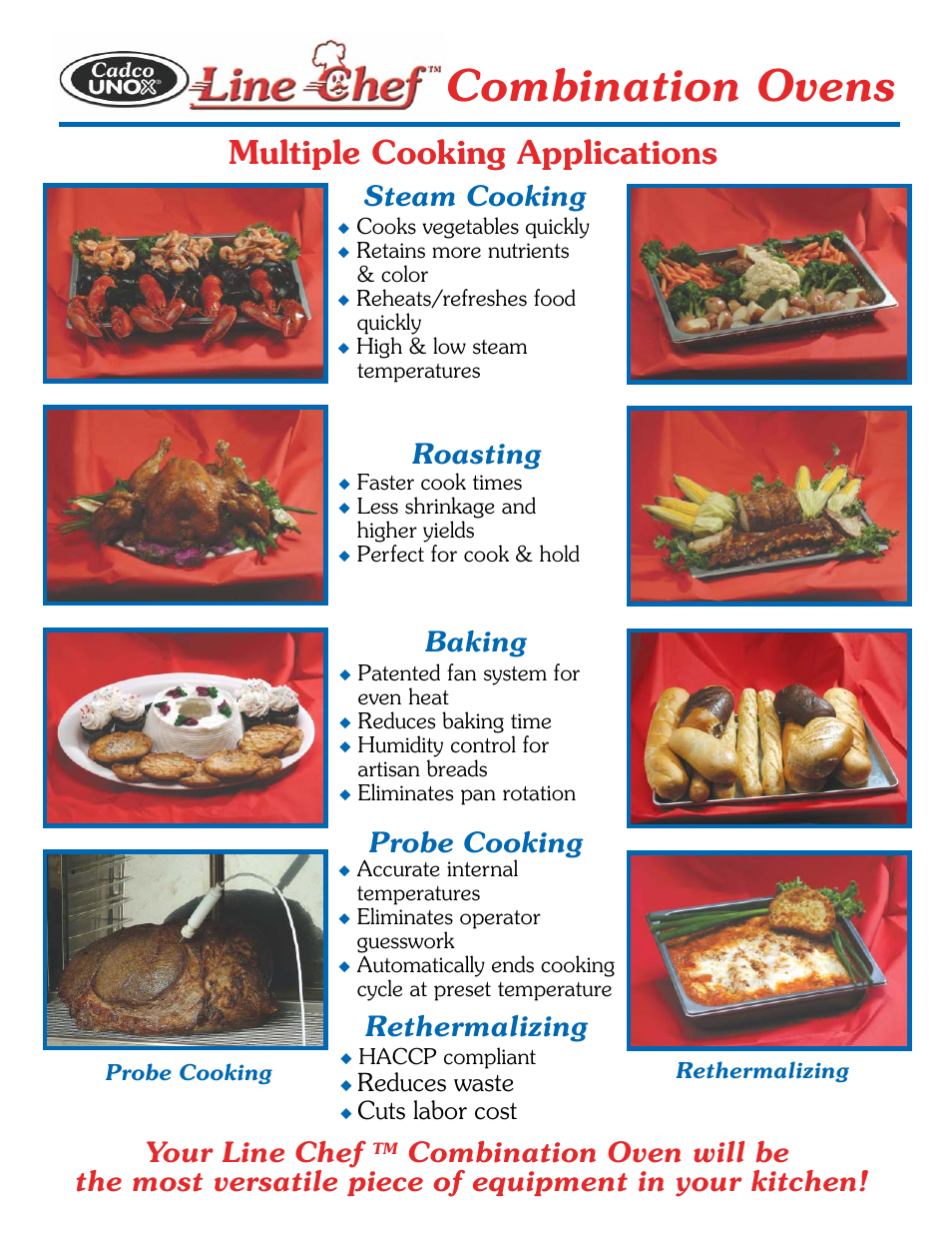 Cadco Line Chef CMCA User Manual | 1 page