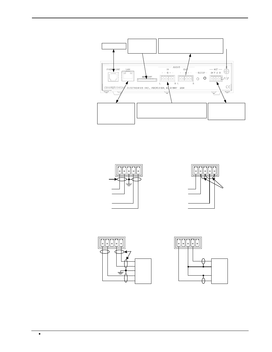 Telephone interface module crestron cen-tia | Crestron electronic CEN-TIA User Manual | Page 14 / 32