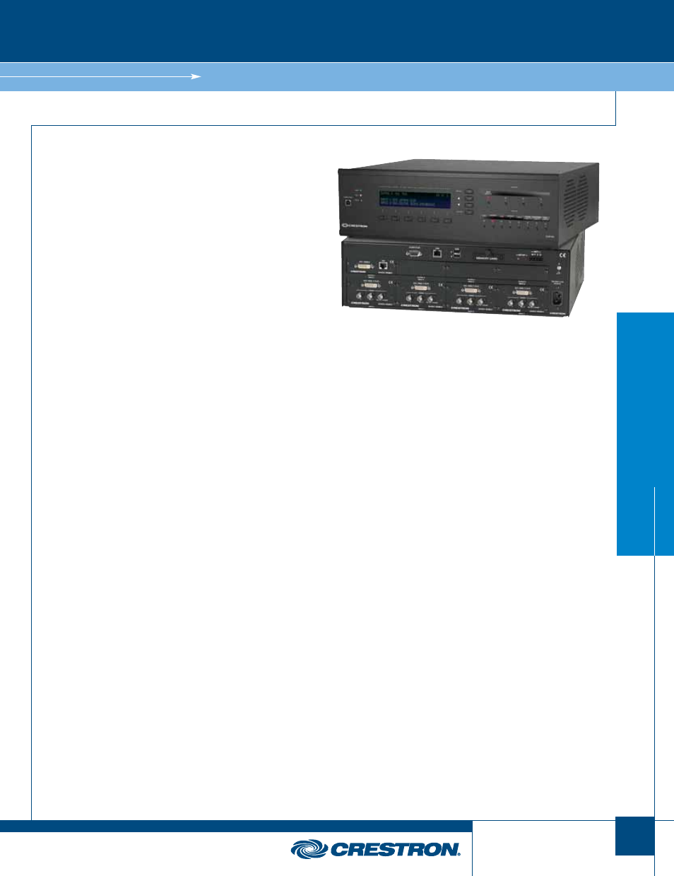 Upx & digital video processors, Dvphd-pro, Upx & dvp | Digital video processors | Crestron electronic DTT-17 User Manual | Page 11 / 22