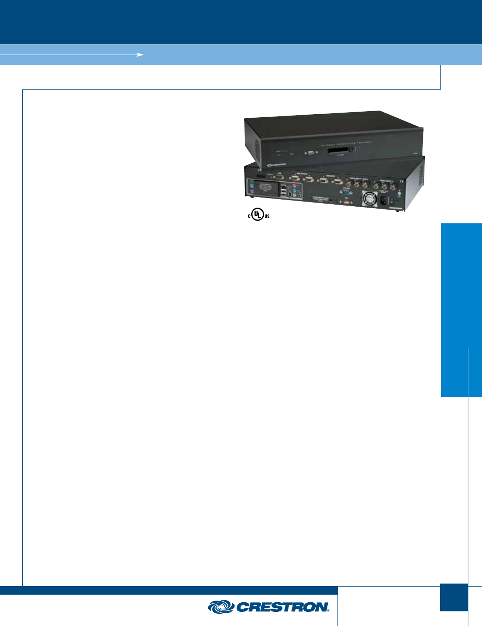 Upx & digital video processors, Upx-2, Upx & dvp | Upx universal presentation system | Crestron electronic DTT-17 User Manual | Page 3 / 22