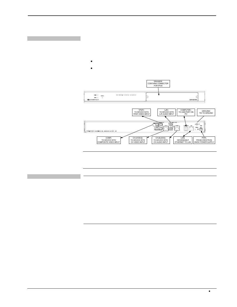 Hardware hookup | Crestron electronic CEN-iServer User Manual | Page 19 / 32