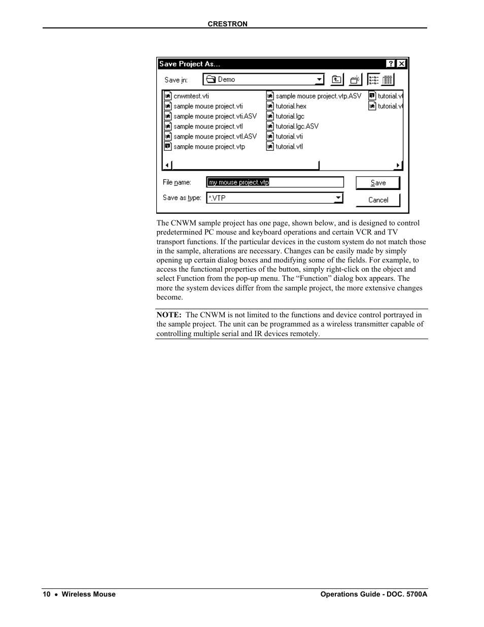 Crestron electronic CNWM User Manual | Page 14 / 32