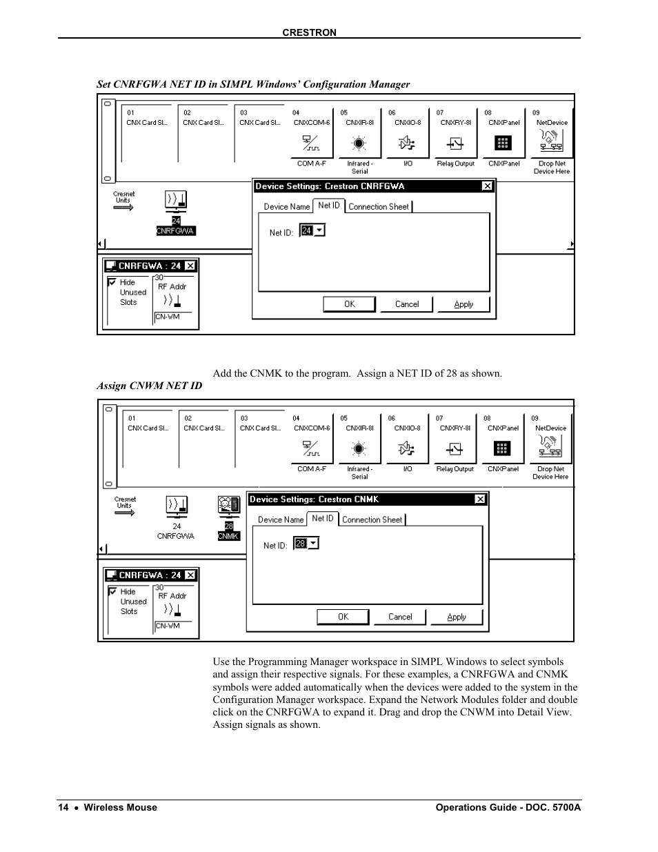 Crestron electronic CNWM User Manual | Page 18 / 32