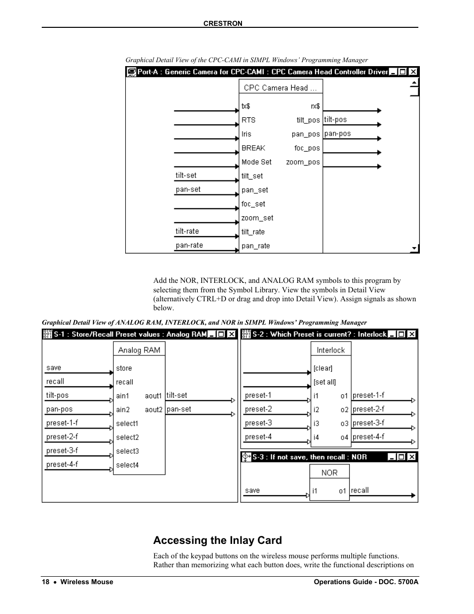 Accessing the inlay card | Crestron electronic CNWM User Manual | Page 22 / 32