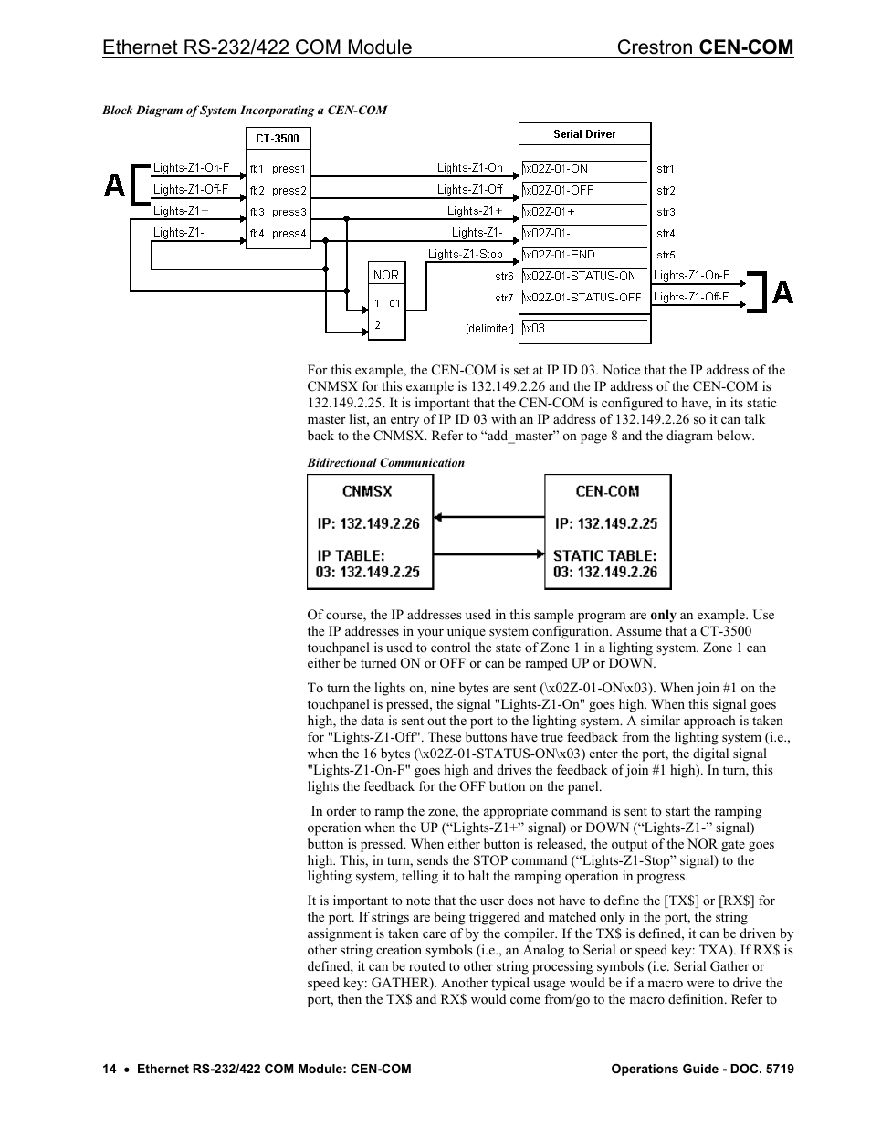 Crestron electronic RS-232/42 User Manual | Page 18 / 28