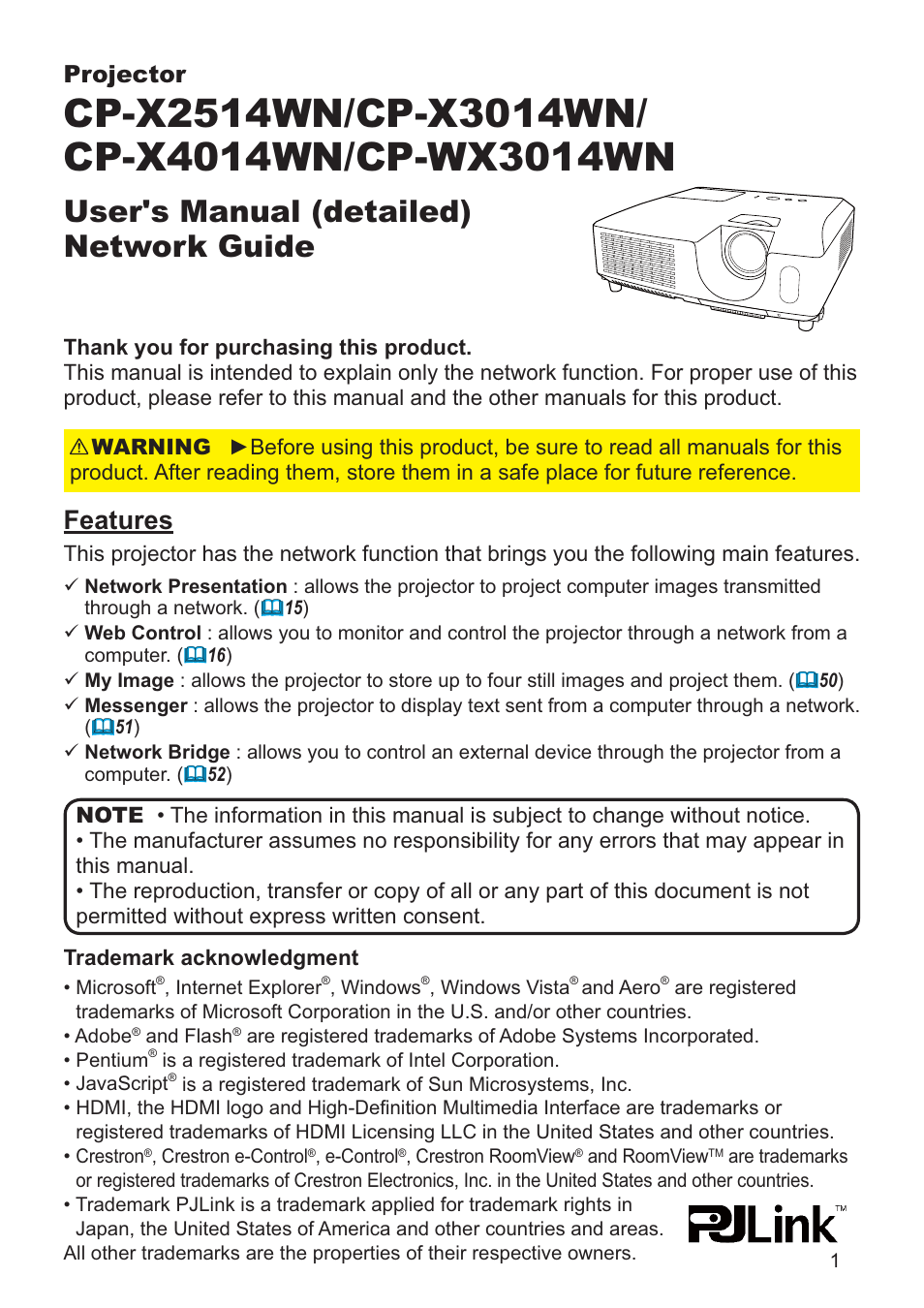 Crestron electronic ROOMVIEW CP-X4014WN User Manual | 70 pages