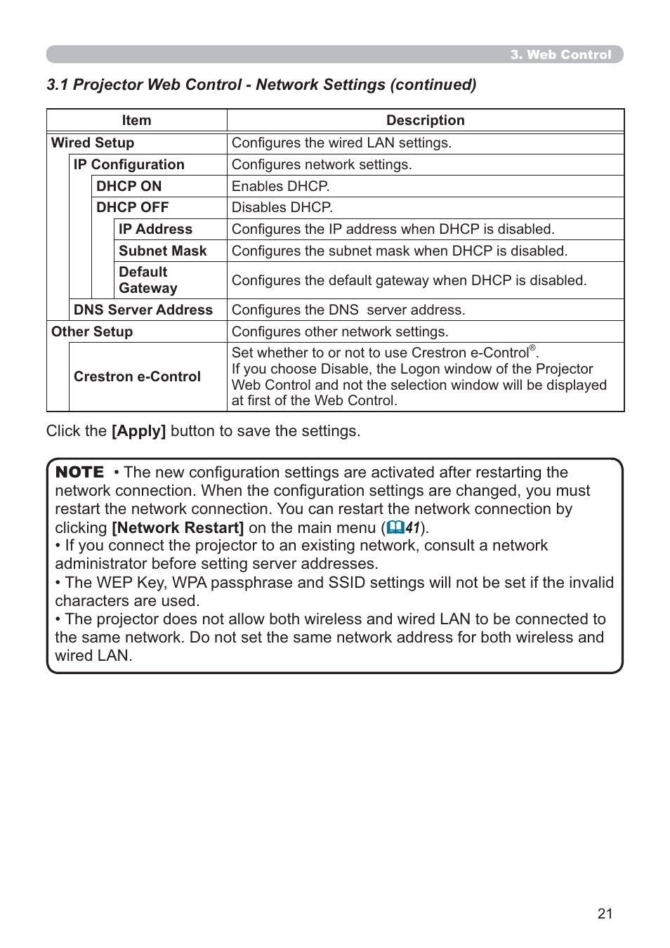 Crestron electronic ROOMVIEW CP-X4014WN User Manual | Page 21 / 70
