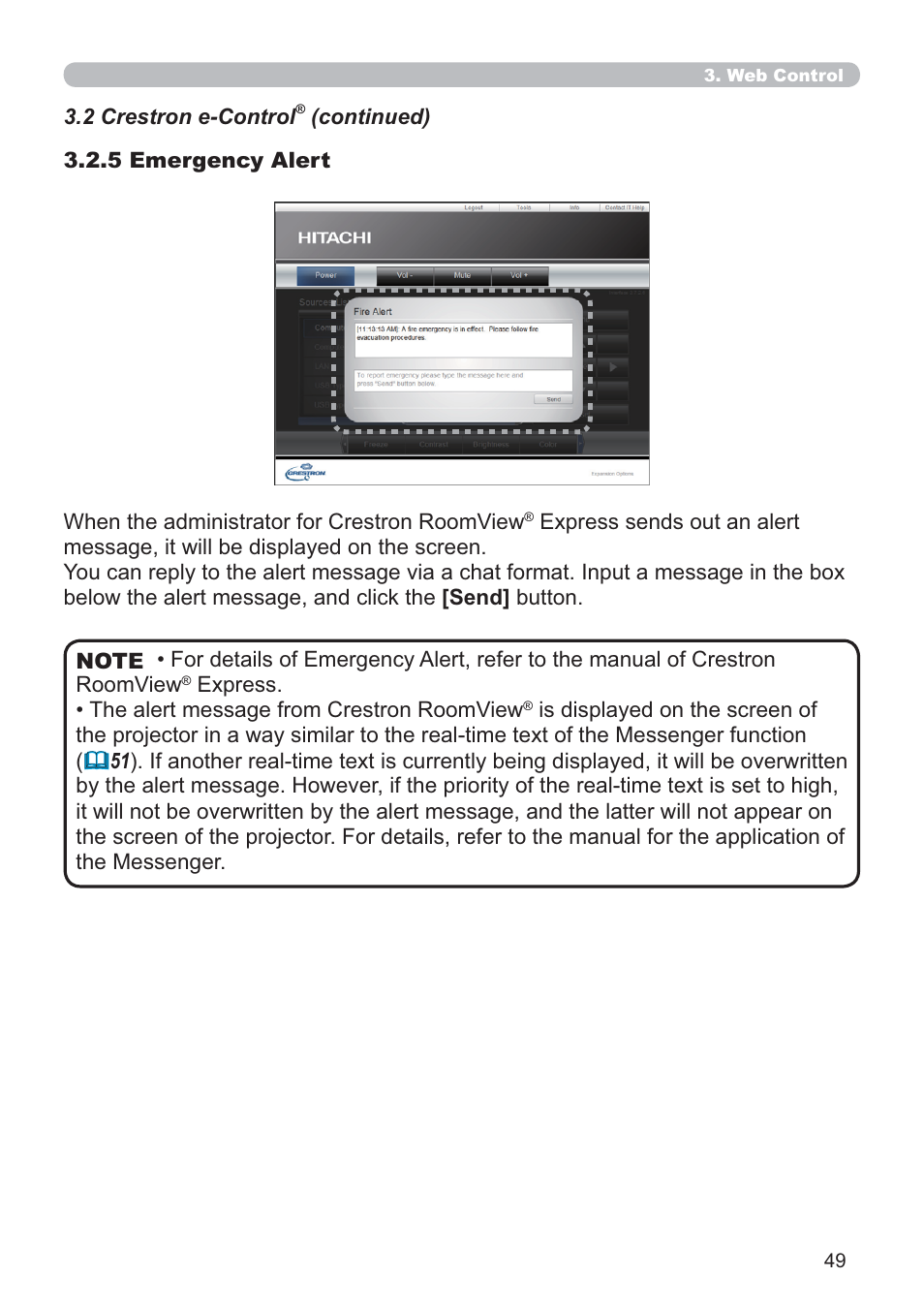 Crestron electronic ROOMVIEW CP-X4014WN User Manual | Page 49 / 70