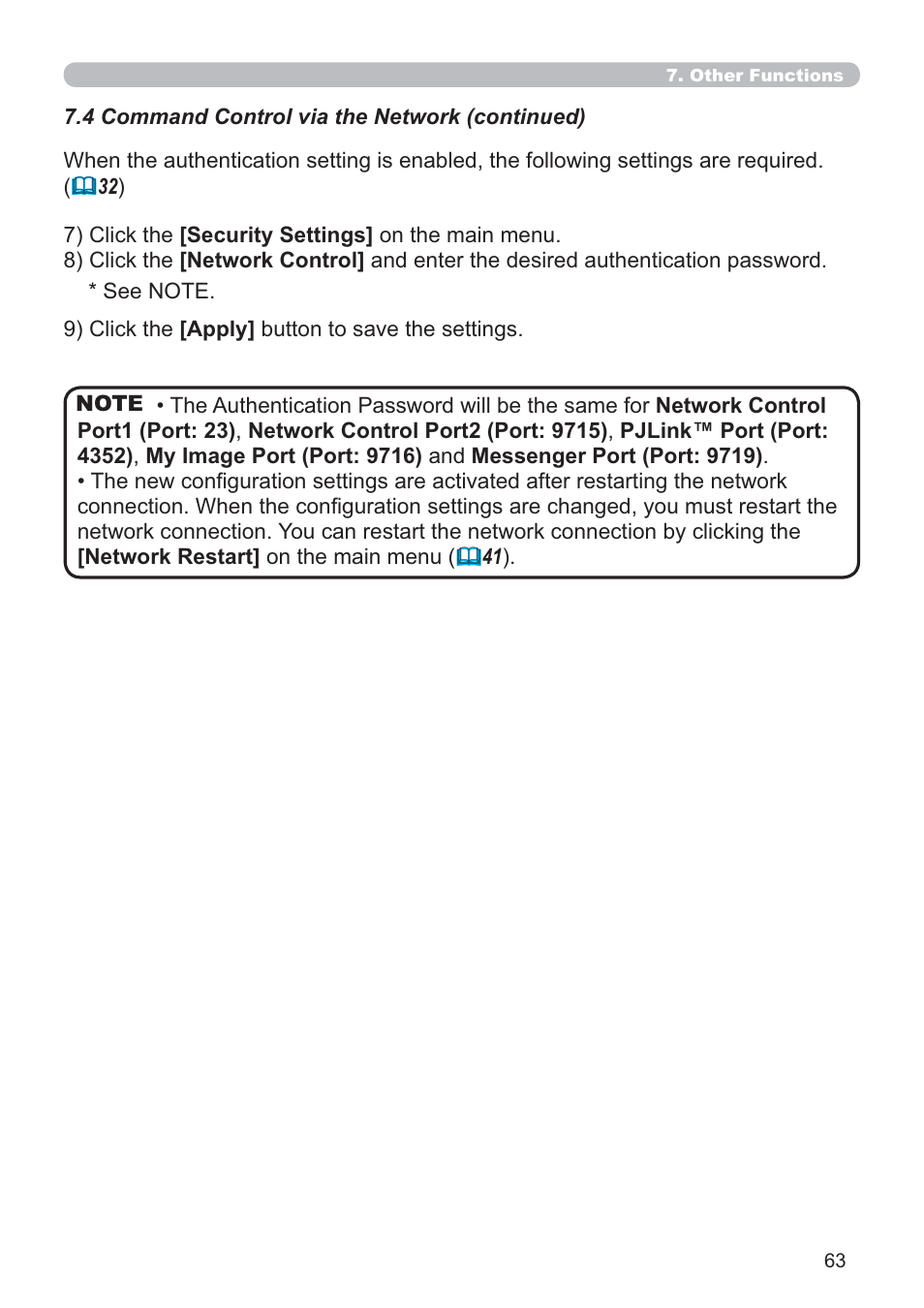 Crestron electronic ROOMVIEW CP-X4014WN User Manual | Page 63 / 70