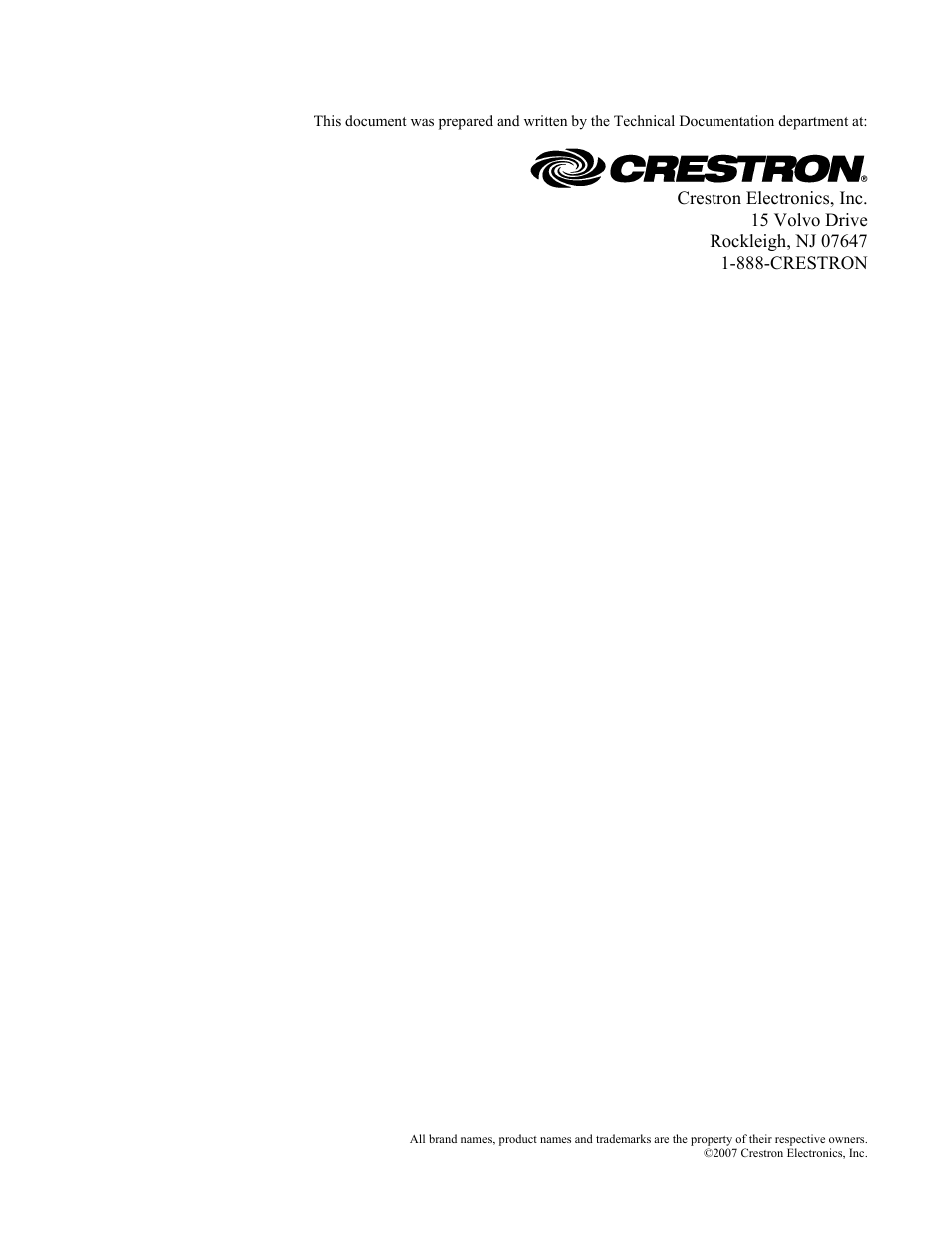 Crestron electronic IM-RXV1-M User Manual | Page 2 / 28