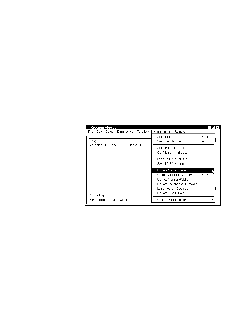 Crestron cen-cn ethernet/cresnet interface, Updating the cen-cn | Crestron electronic CEN-CN User Manual | Page 15 / 32