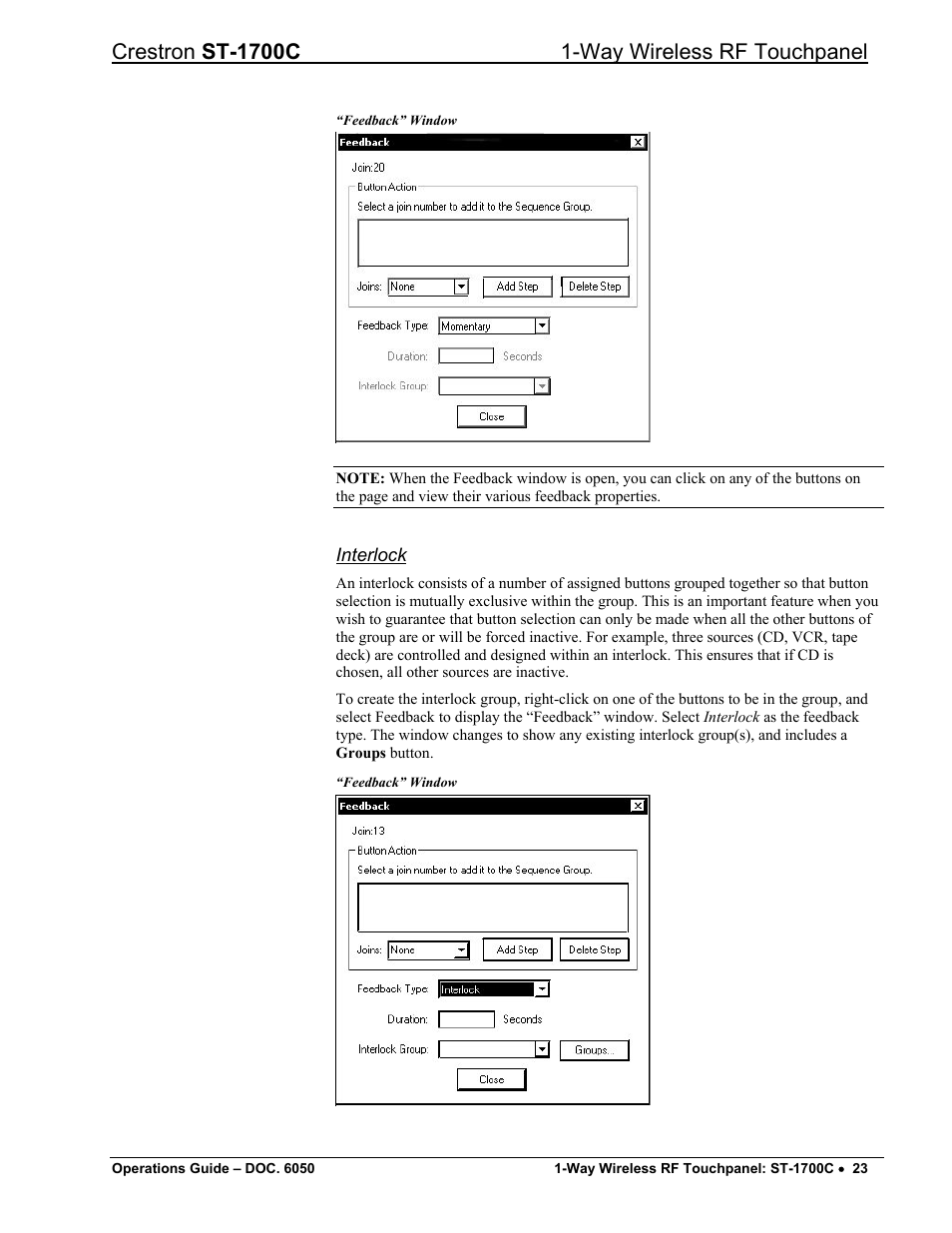 Crestron electronic ST-1700C User Manual | Page 27 / 40