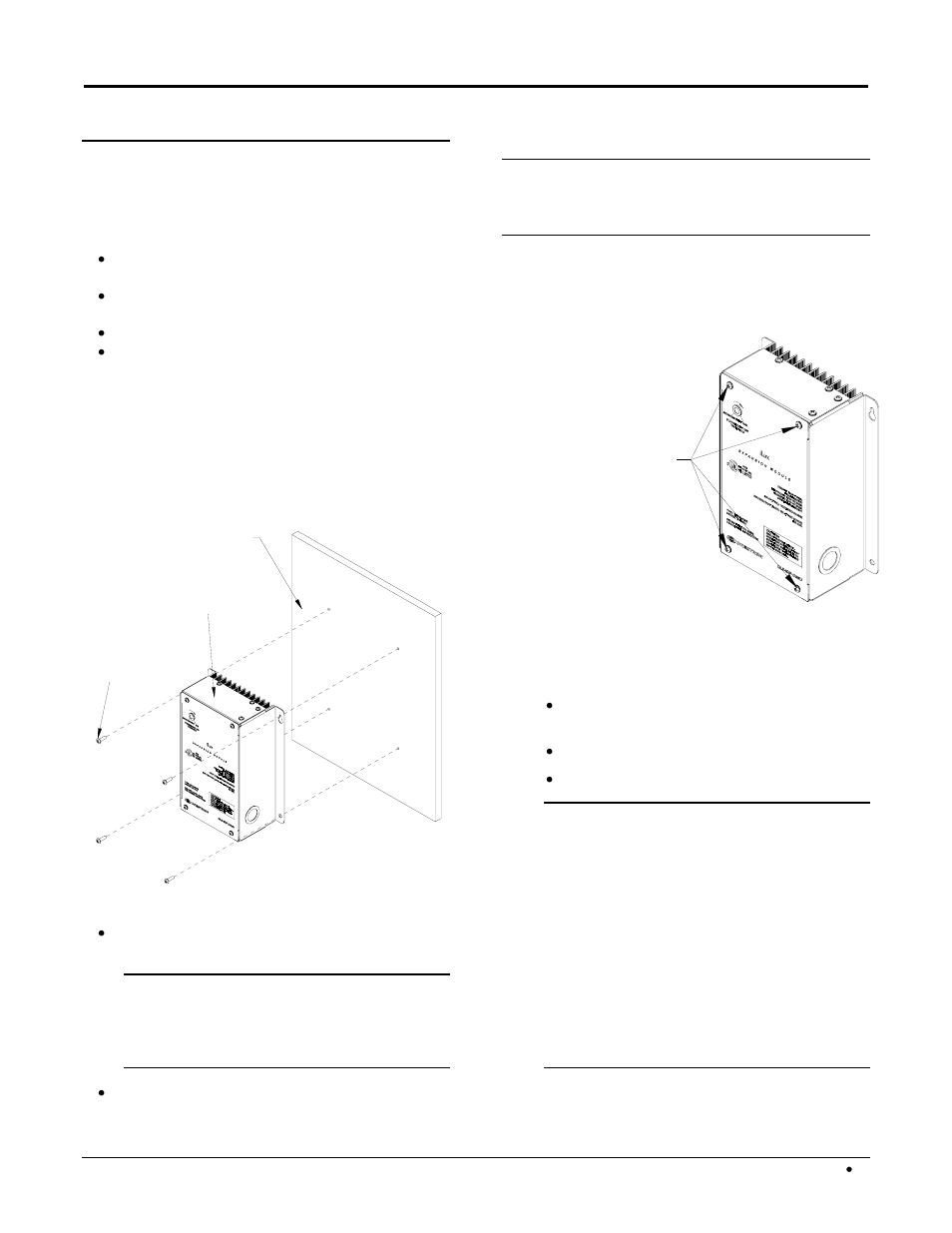 Setup, Important notes, Installation | Hardware hookup, Crestron cls-exp-dimu ilux™ expansion module setup | Crestron electronic Crestron iLux CLS-C6 series User Manual | Page 5 / 8
