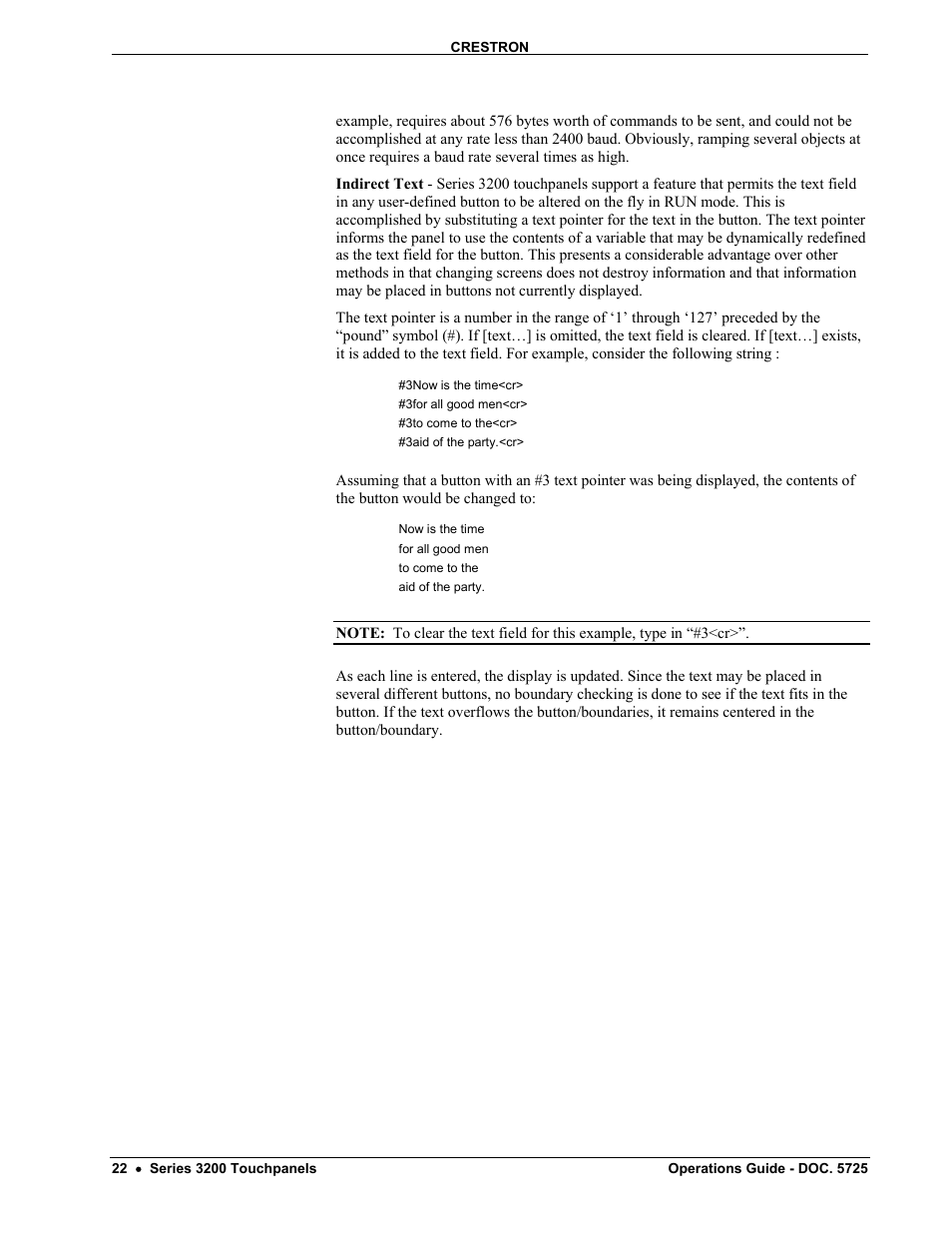 Crestron electronic 3200 User Manual | Page 26 / 32
