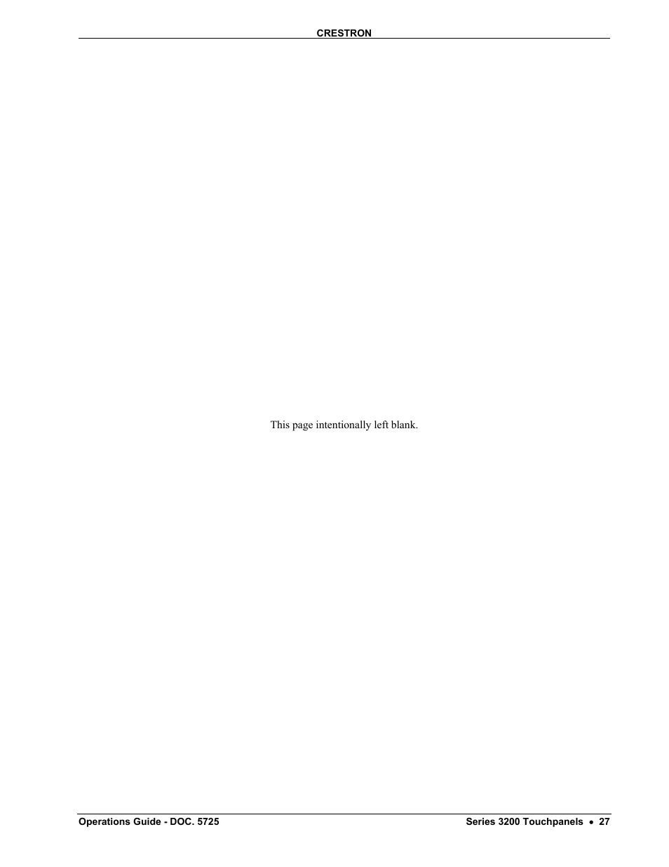 Crestron electronic 3200 User Manual | Page 31 / 32