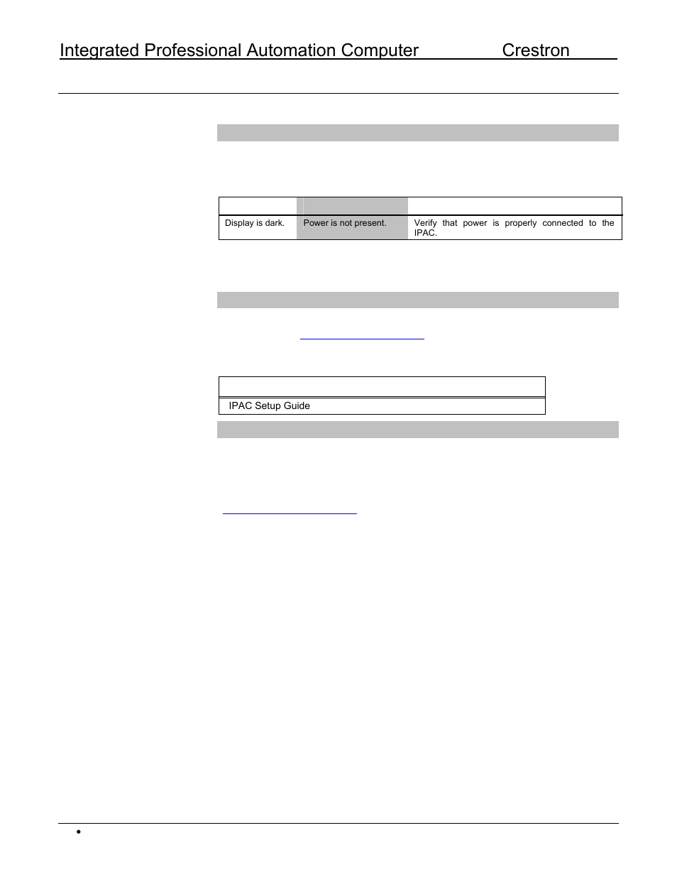 Problem solving, Troubleshooting, Reference documents | Further inquiries | Crestron electronic IPAC User Manual | Page 10 / 12