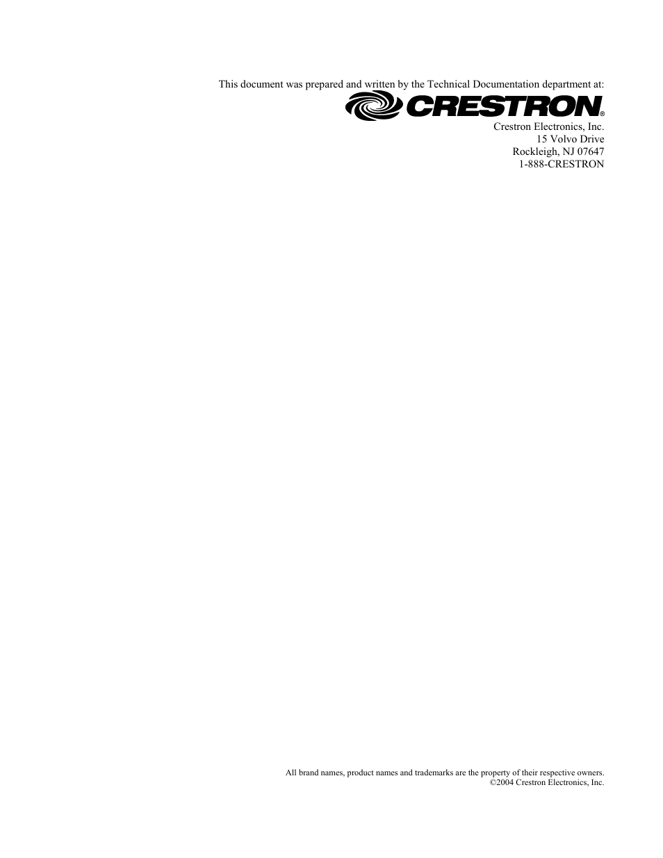Crestron electronic CHV-TSTAT User Manual | Page 2 / 48
