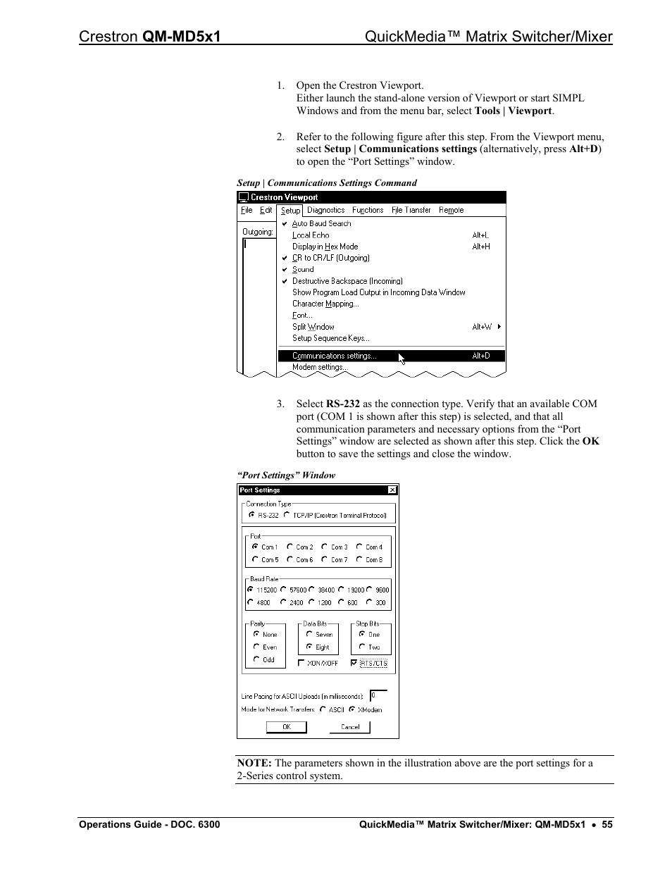 Crestron electronic QM-MD5x1 User Manual | Page 59 / 72