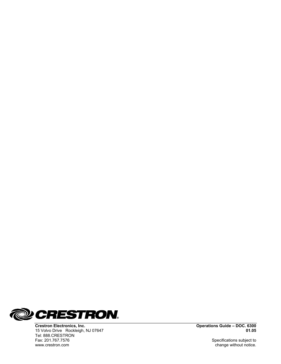 Crestron electronic QM-MD5x1 User Manual | Page 72 / 72