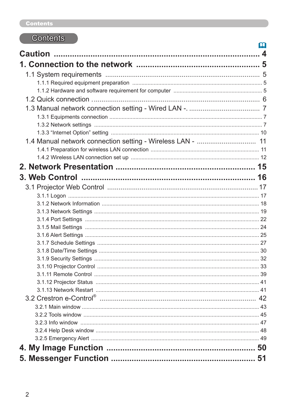 Crestron electronic CP-X8150 User Manual | Page 2 / 70