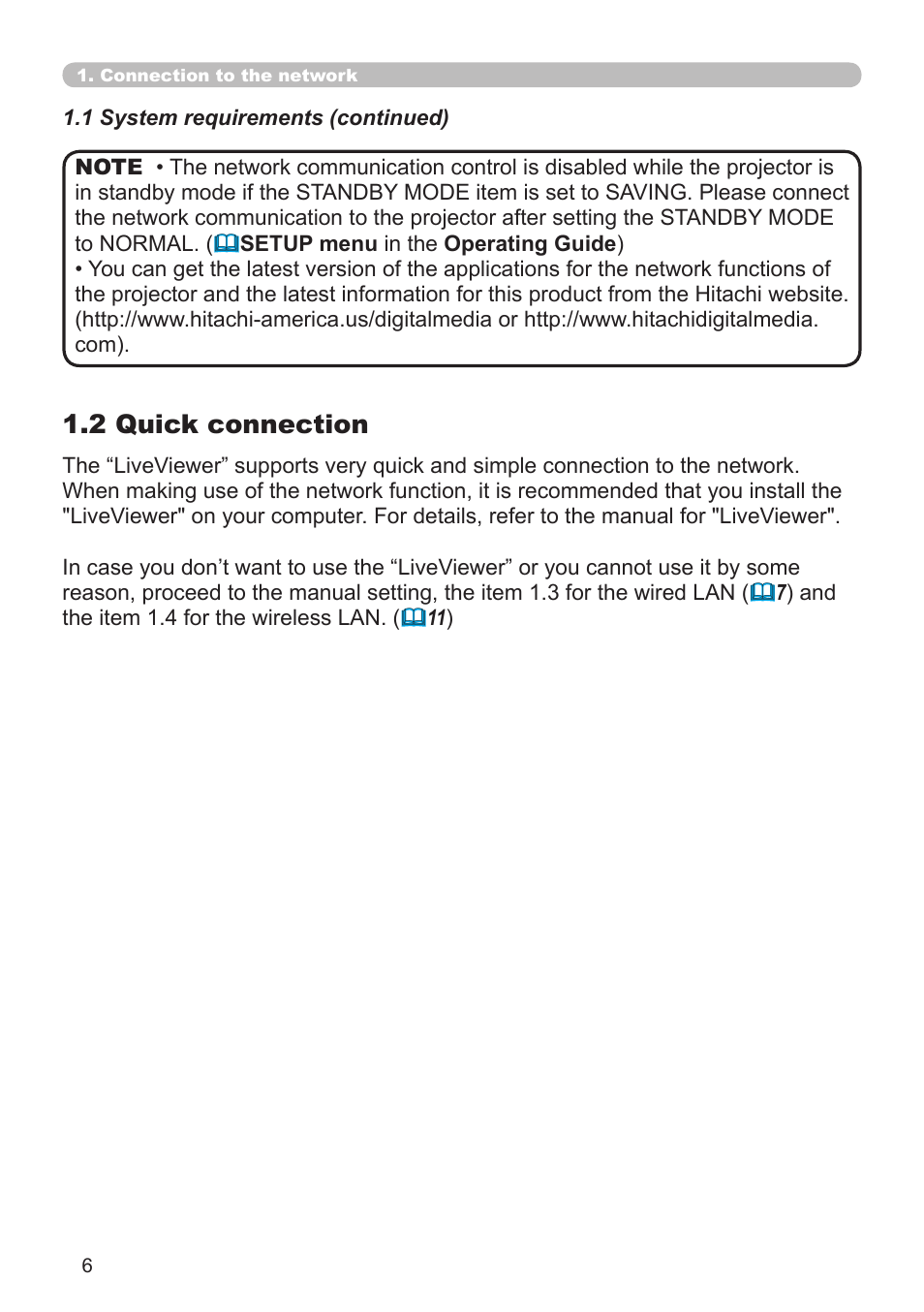 2 quick connection | Crestron electronic CP-X8150 User Manual | Page 6 / 70