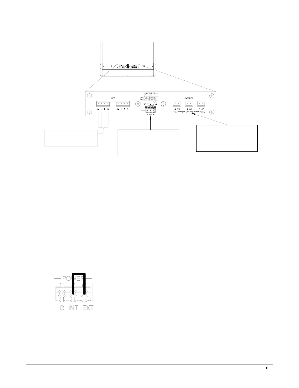 Crestron green light™ power switching, Net port wiring, Power port wiring | Crestron electronic CRESTRON GREEN LIGHT Power Switching User Manual | Page 9 / 16