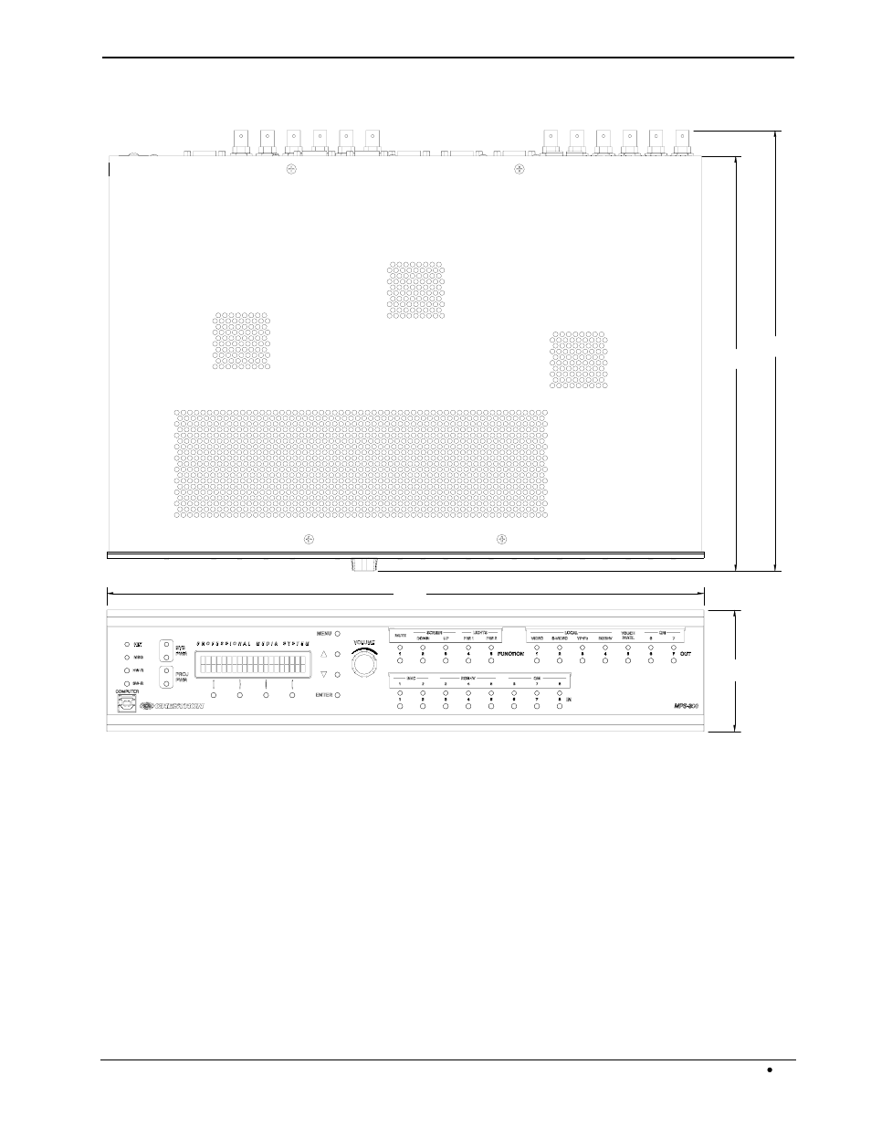 Crestron electronic Multimedia Presentation System 300 MPS-300 User Manual | Page 15 / 96