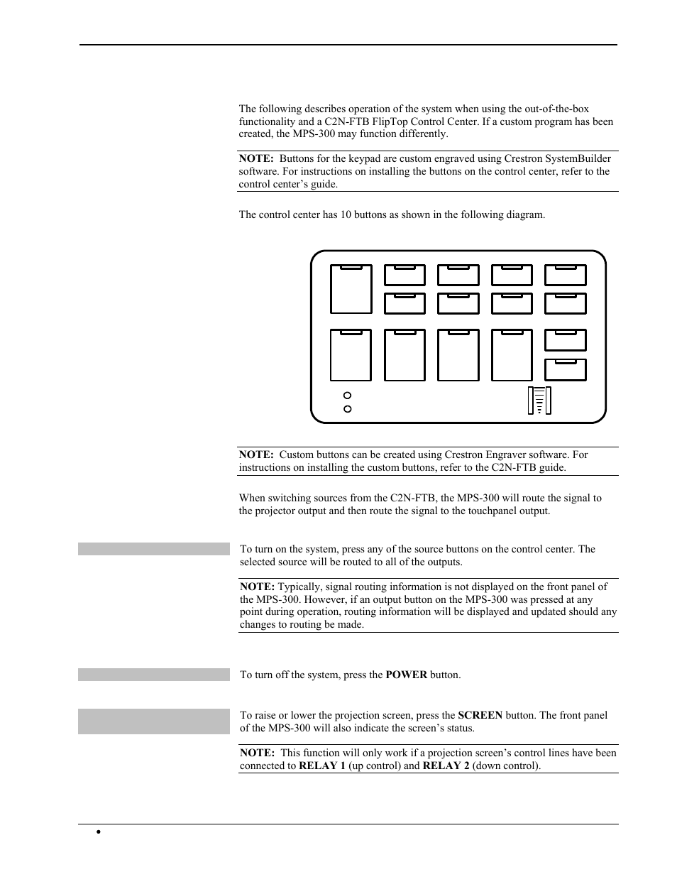 Crestron electronic Multimedia Presentation System 300 MPS-300 User Manual | Page 86 / 96