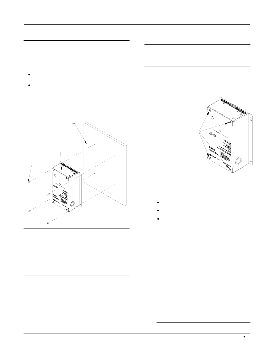 Setup, Important notes, Installation | Hardware hookup | Crestron electronic CLS-EXP-DIMFLV User Manual | Page 5 / 8