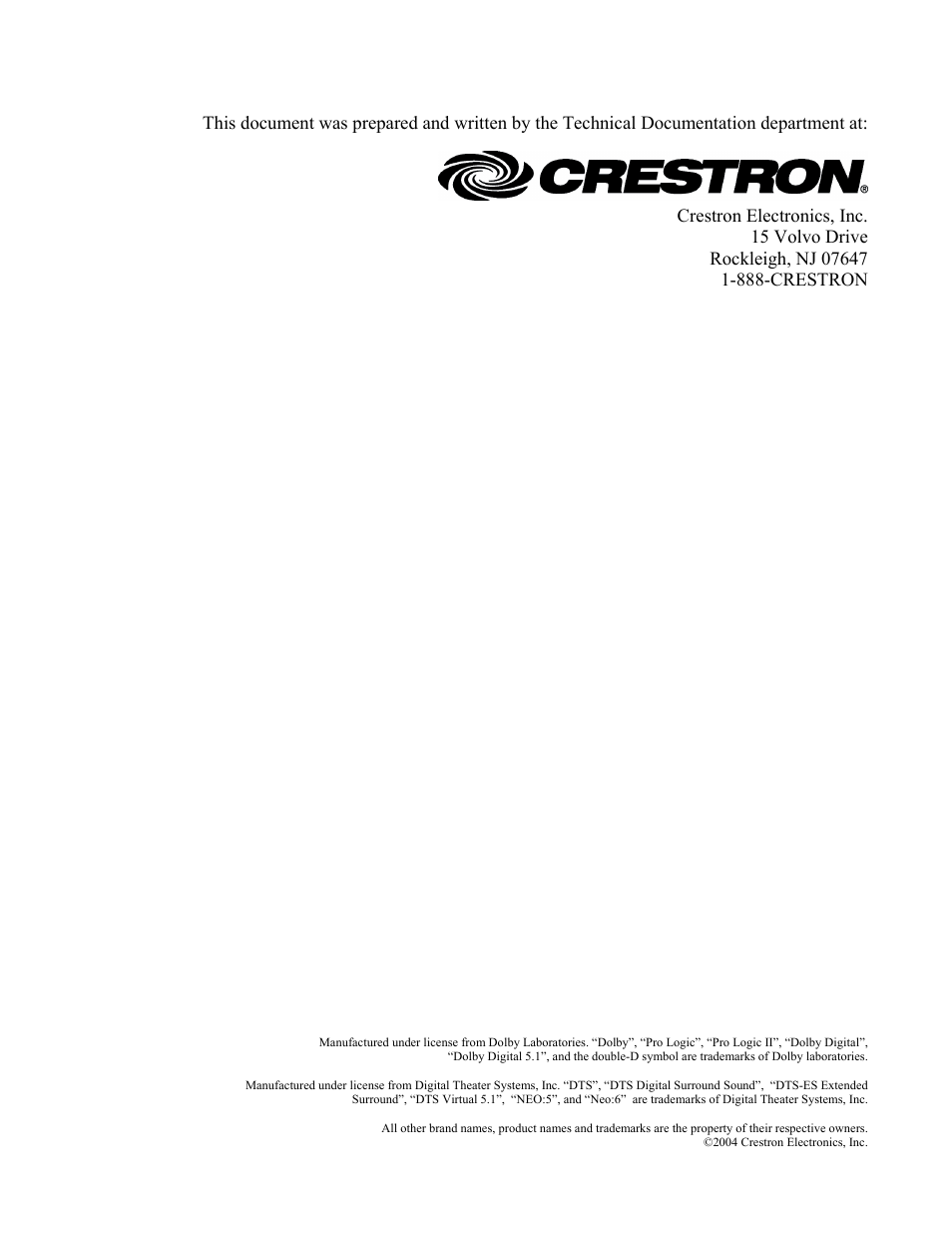 Crestron electronic C2N-DAP8RC User Manual | Page 2 / 80