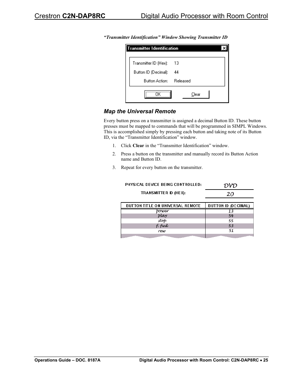 Crestron electronic C2N-DAP8RC User Manual | Page 29 / 80