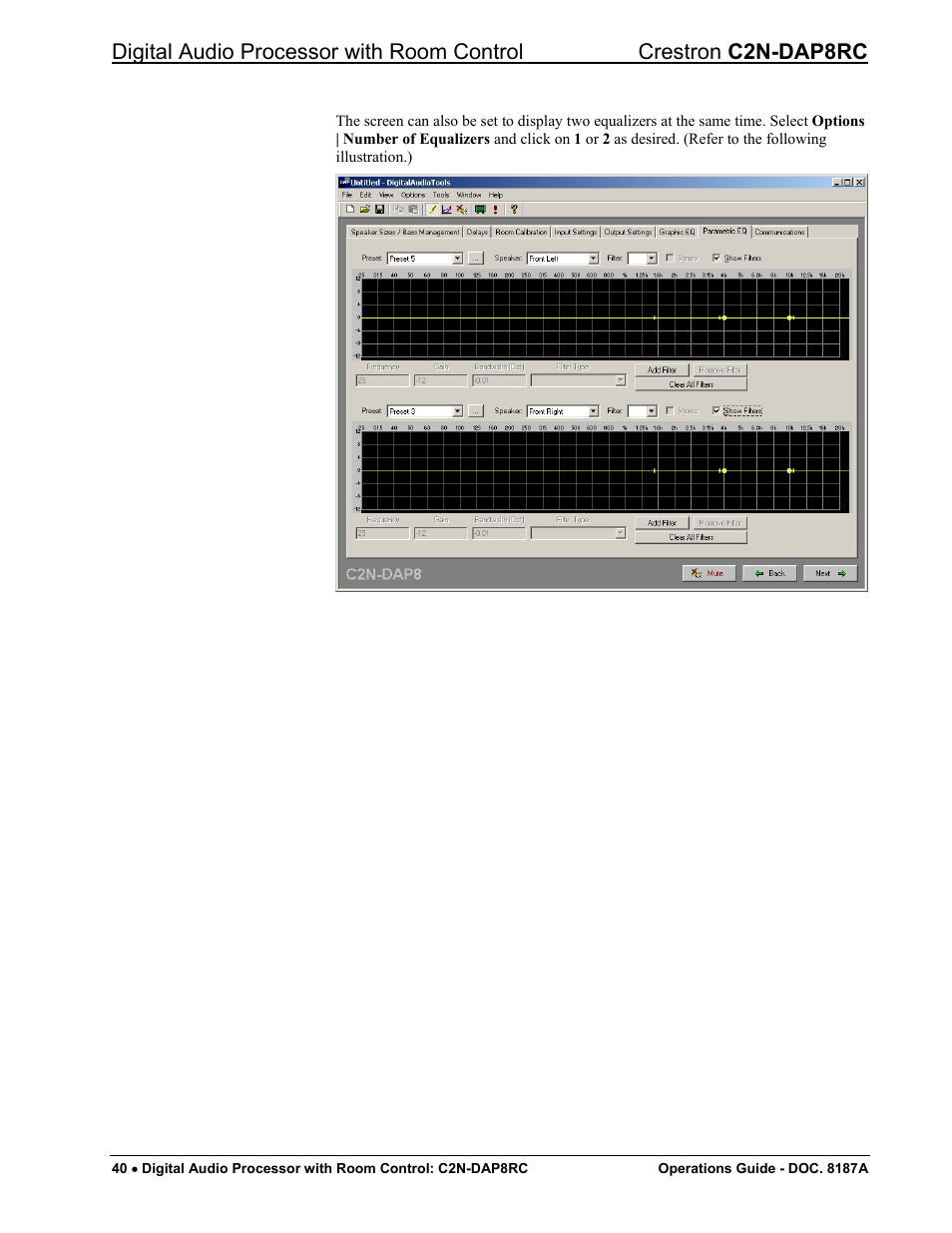 Crestron electronic C2N-DAP8RC User Manual | Page 44 / 80