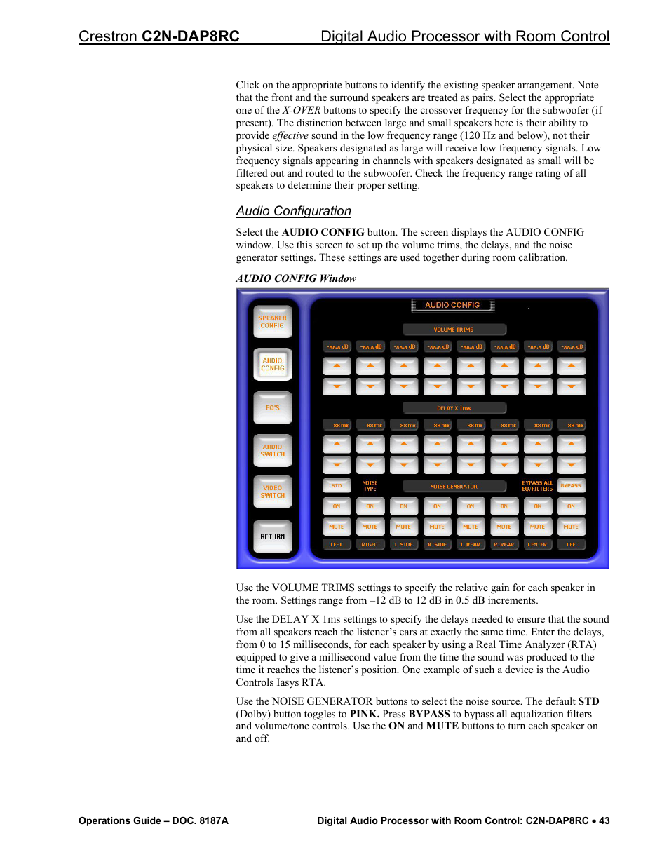 Crestron electronic C2N-DAP8RC User Manual | Page 47 / 80