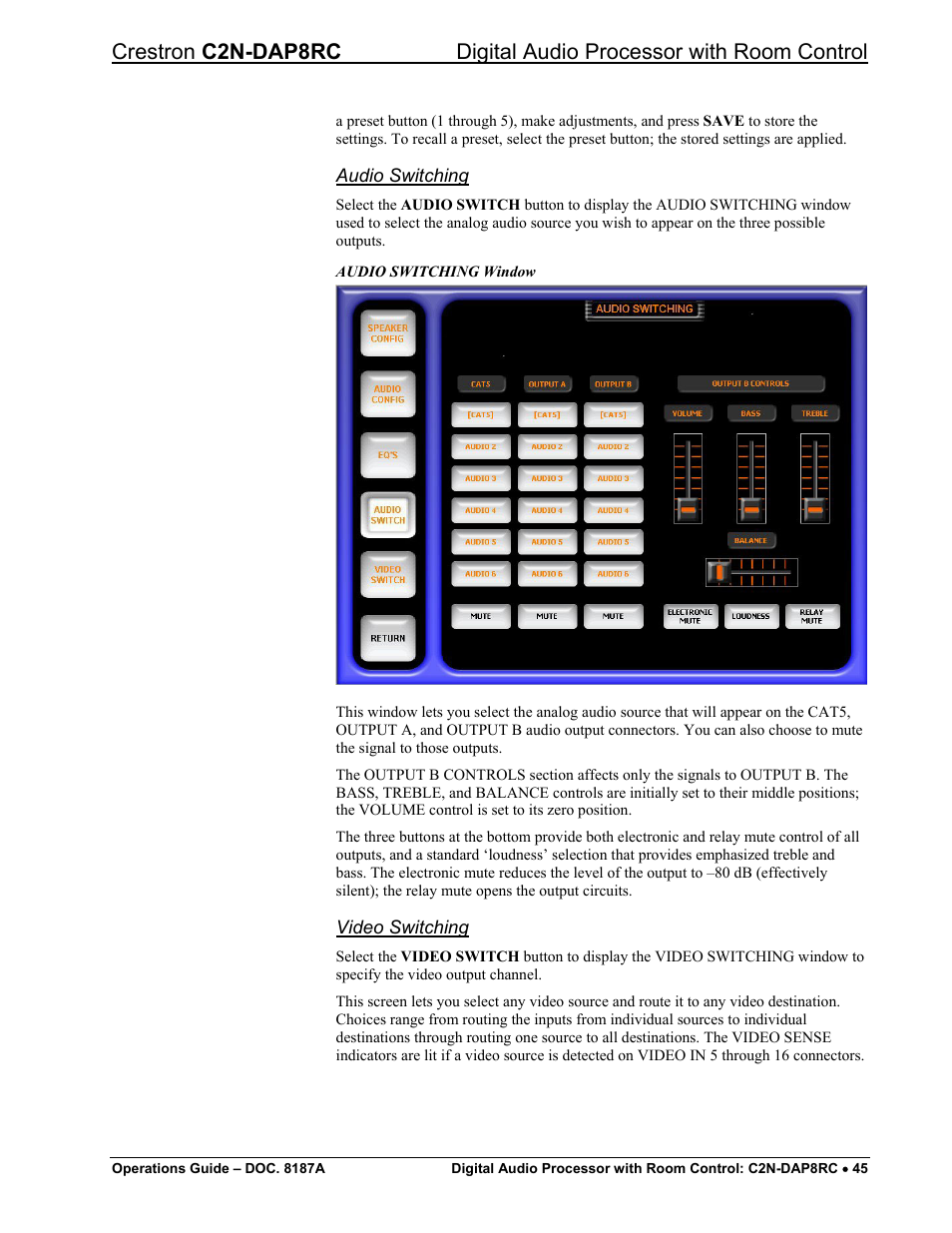 Crestron electronic C2N-DAP8RC User Manual | Page 49 / 80
