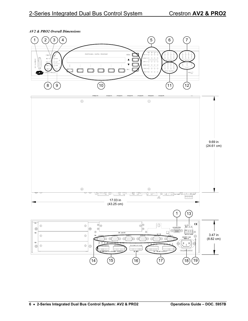 Crestron electronic AV2 User Manual | Page 10 / 36