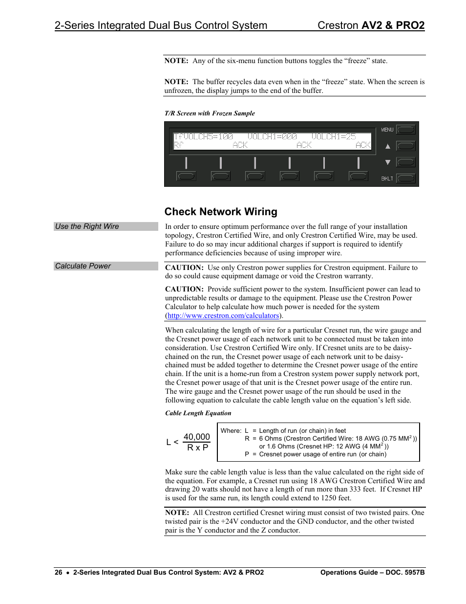 Check network wiring | Crestron electronic AV2 User Manual | Page 30 / 36