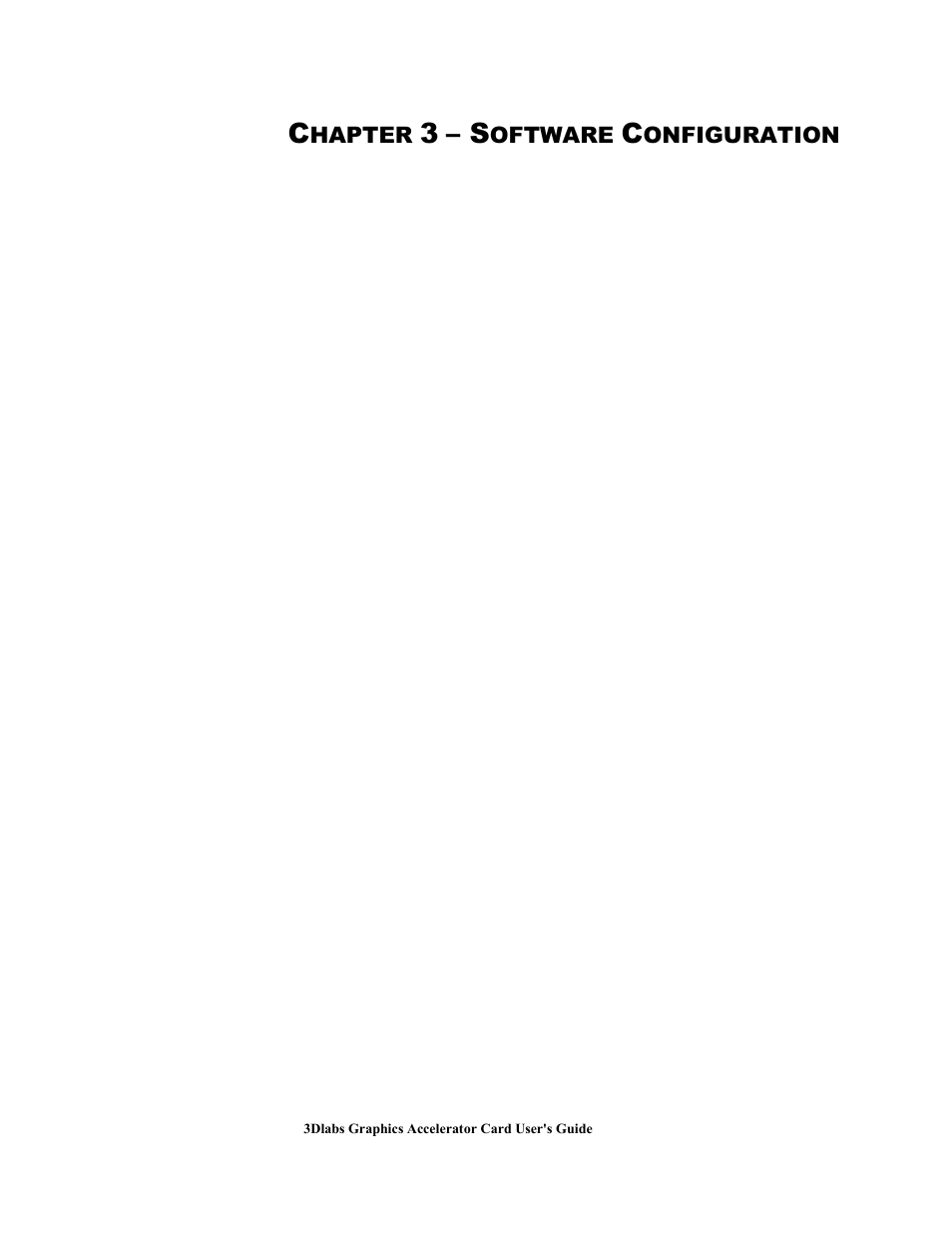 Chapter 3 – software configuration | 3DLABS Wildcat4 7110 User Manual | Page 20 / 50