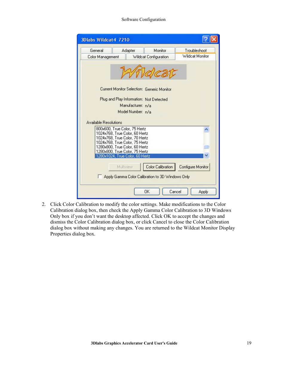 3DLABS Wildcat4 7110 User Manual | Page 23 / 50