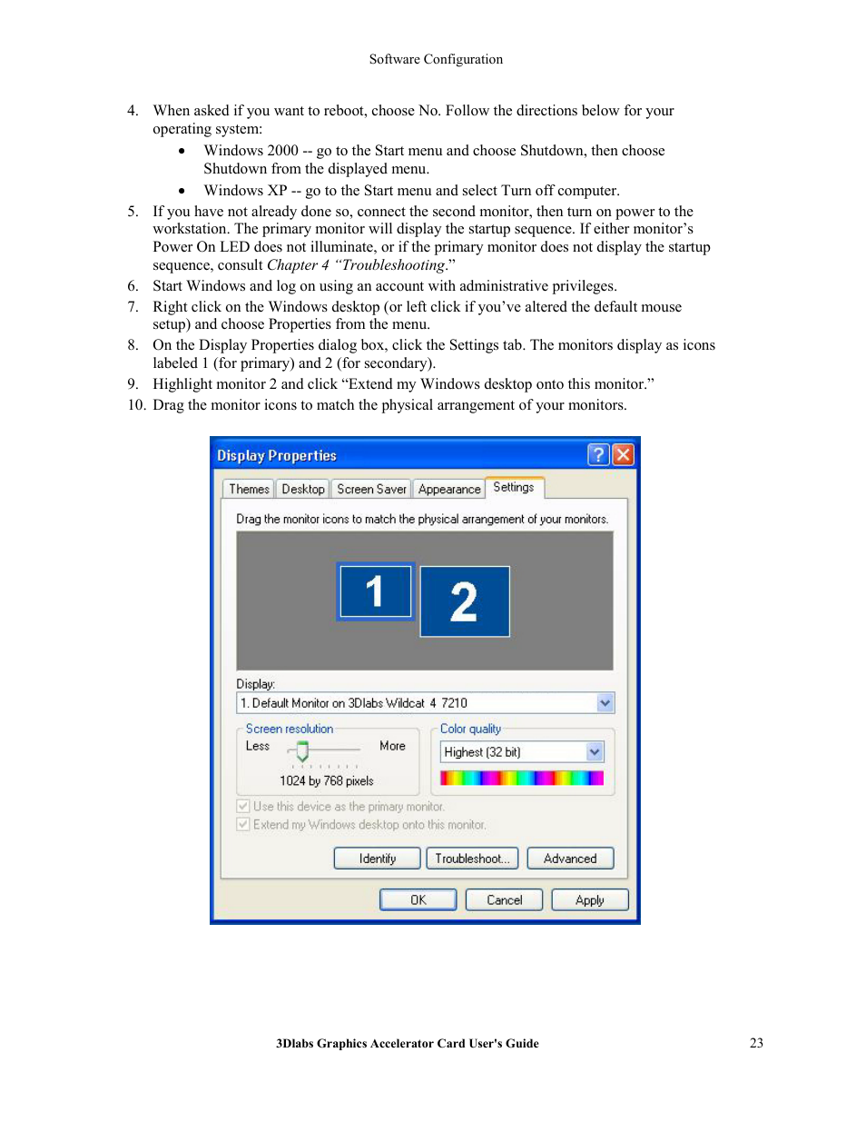 3DLABS Wildcat4 7110 User Manual | Page 27 / 50