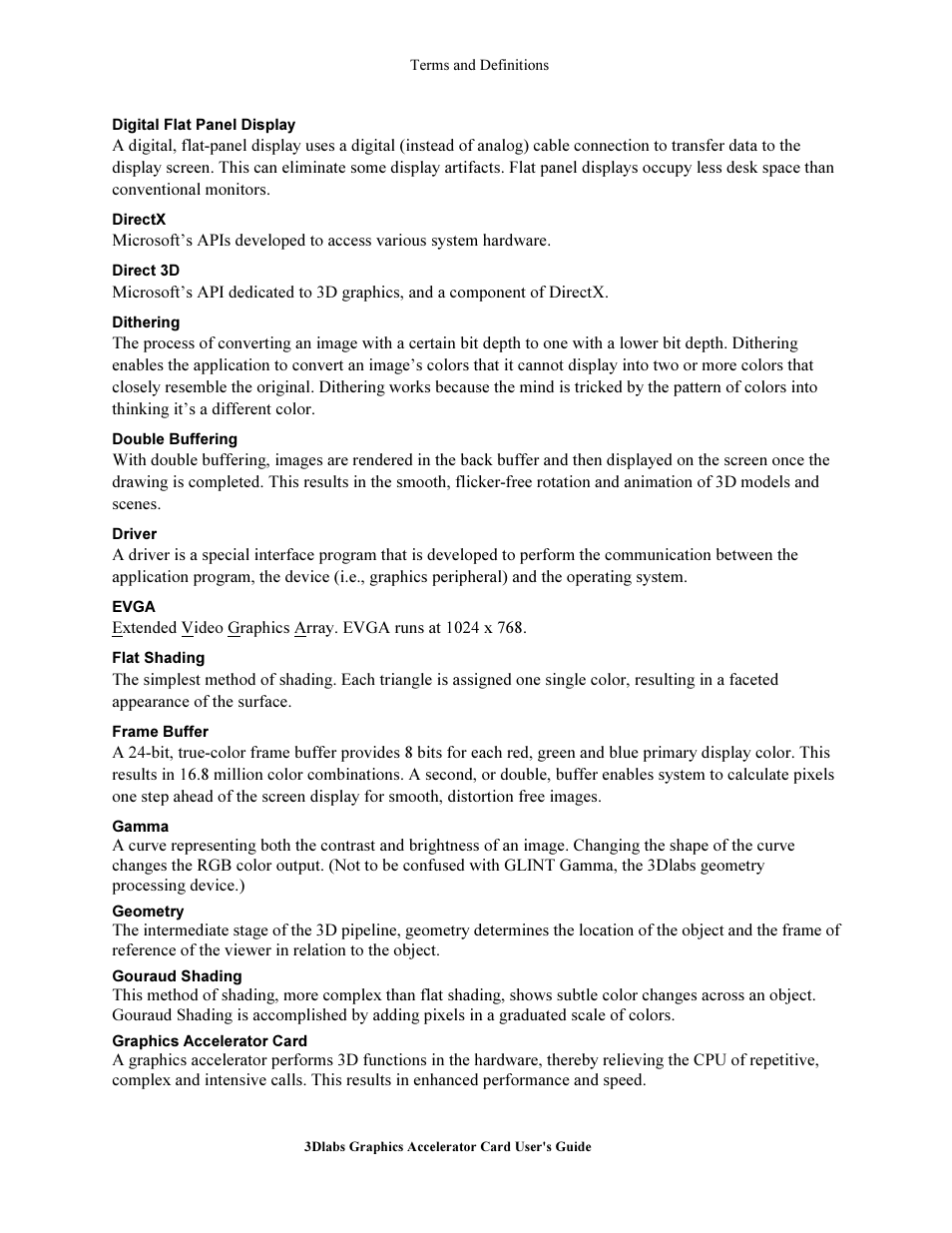 3DLABS Wildcat III 6110 User Manual | Page 51 / 56