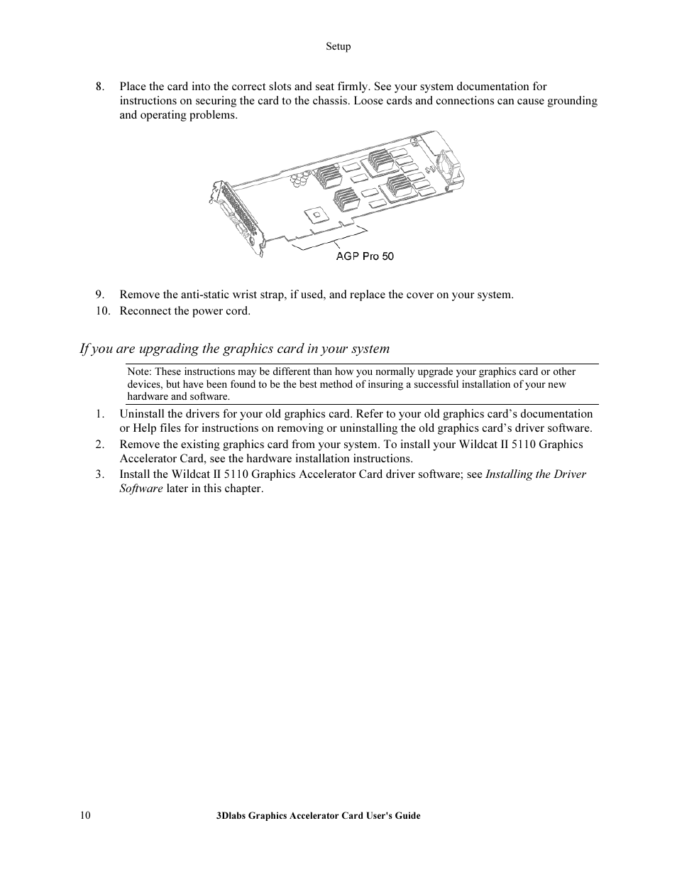 3DLABS Wildcat II 5110 User Manual | Page 16 / 57