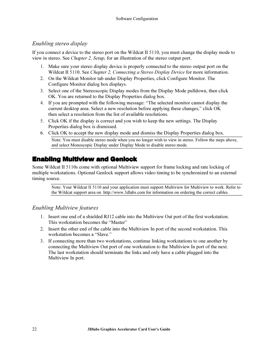 Bе~ддбец=jìäíáîáéï=~åç=déåäçåâ | 3DLABS Wildcat II 5110 User Manual | Page 28 / 57