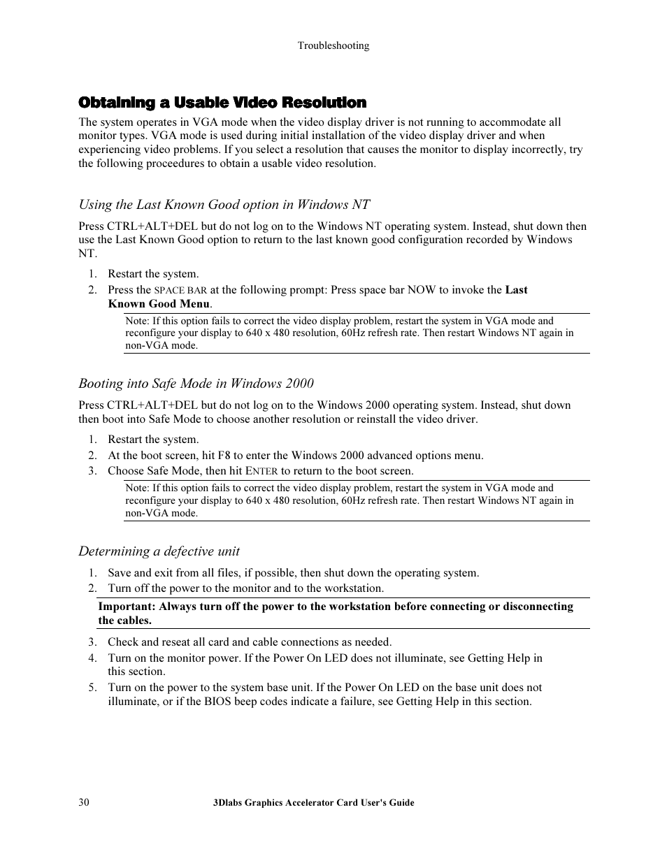 Lдн~бебец=~=rл~ддй=sáçéç=oéëçäìíáçå | 3DLABS Wildcat II 5110 User Manual | Page 36 / 57