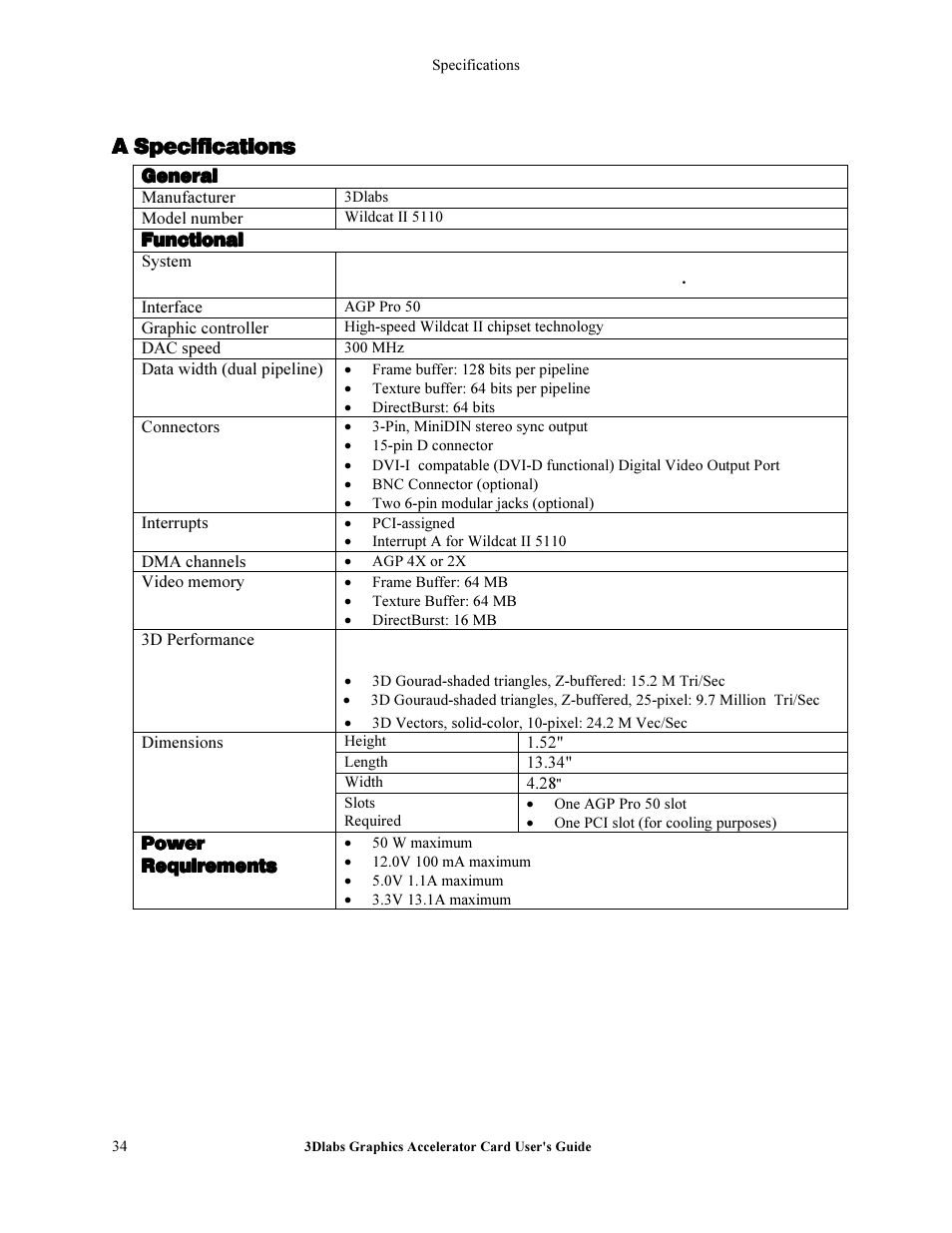 Pééåáñáå~нбзел, Pééåáñáå~нбзел ^=pééåáñáå~нбзел | 3DLABS Wildcat II 5110 User Manual | Page 40 / 57